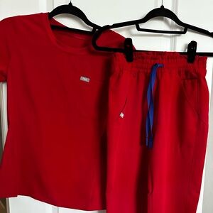 Figs Red Olympic Special Set